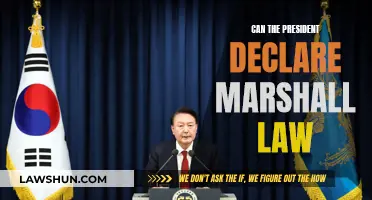 The President and Martial Law: Legality and Limits
