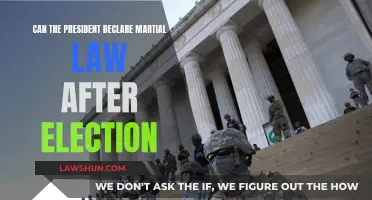 Martial Law: Can the President Declare It Post-Election?