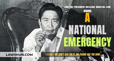 Martial Law: Can the President Declare It?