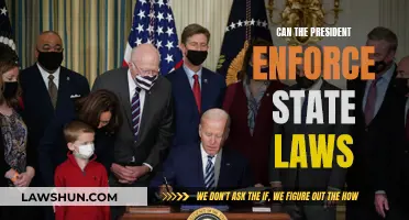 Presidential Power: Enforcing State Laws?