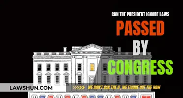 The President's Power: Can He Ignore Congress' Laws?