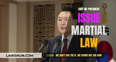 Martial Law: Can the President Declare It?