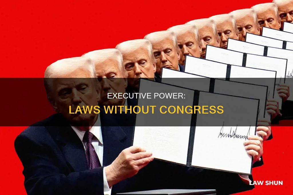 can the president past a law without congressional approval