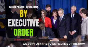 Executive Power: Can the President Repeal Laws?