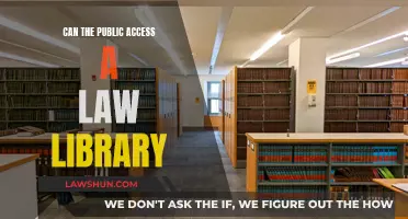 Exploring Public Access to Law Libraries