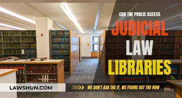Exploring Judicial Law Libraries: Public Access Rights
