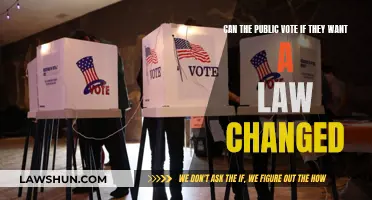 Voting Power: Can the Public Influence Law Changes?