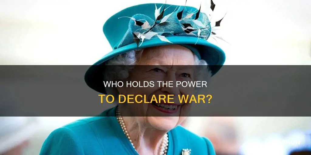 can the queen of england declare war or veto laws