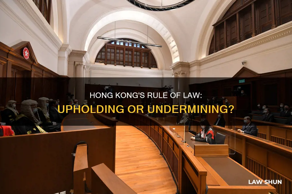 can the rule of law be maintained in hong kong
