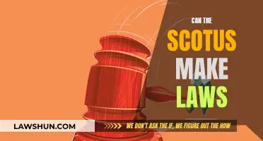 SCOTUS and Lawmaking: Who Really Makes the Laws?