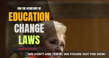 The Education Secretary: Law-Changing Power?