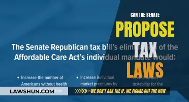 Senate's Power: Proposing Tax Laws