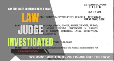 Who Investigates Whom? Governor, Judge, and Family Law