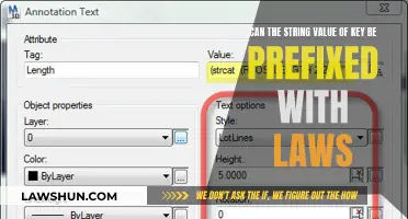 String Manipulation: Prefixing Keys with 'Laws' for Data Consistency
