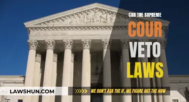 The Supreme Court's Power to Veto Laws