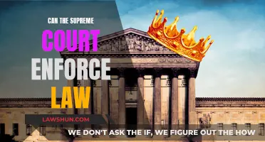 The Supreme Court's Power to Enforce Laws