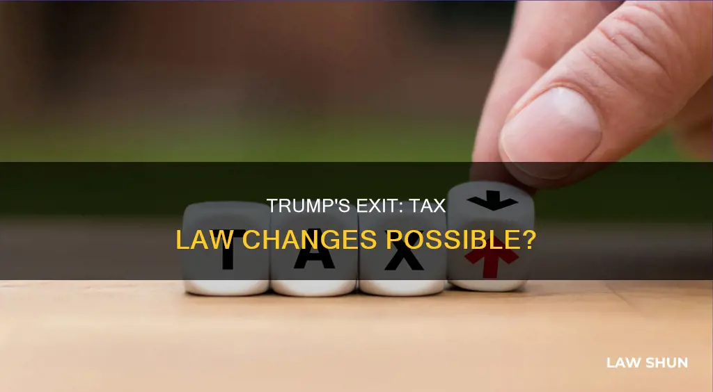 can the tax laws be changed when trump leaves office