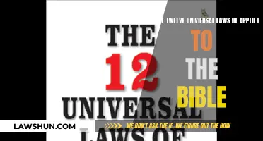 Univiersal Laws and the Bible: A Harmonious Match?