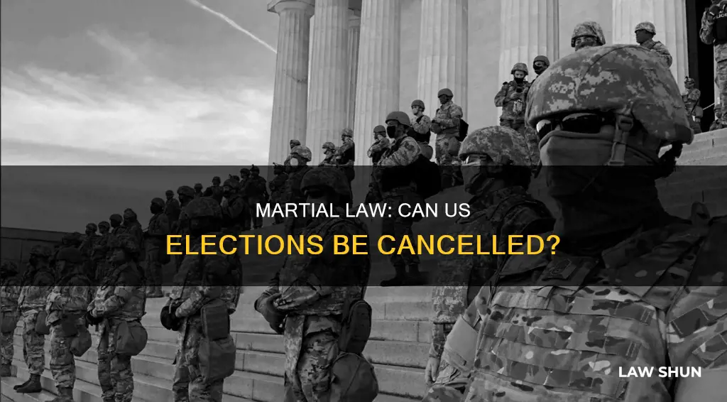 can the us cancel the elctoon martial law