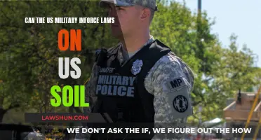 Military Law Enforcement: On US Soil?