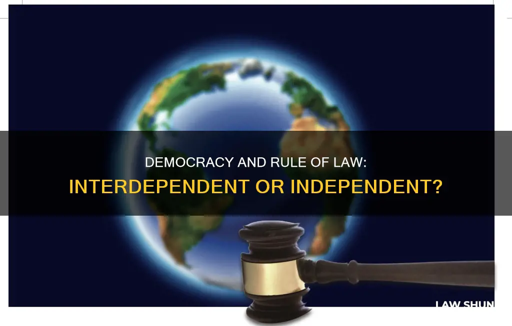 can there be democracy without rule of law