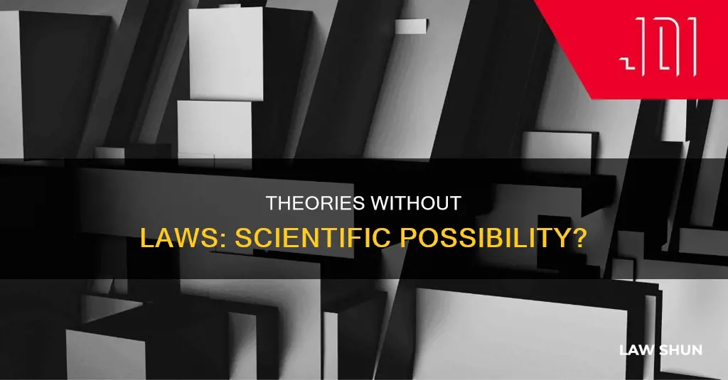 can there be scientific theories without a scientific law