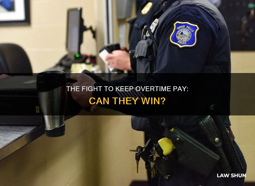 can they realy stop the over time law