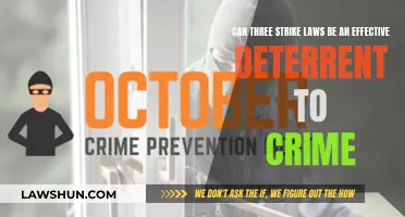 Strike Laws: Effective Crime Deterrent or Not?