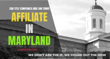 Title Companies and Law Firms: Maryland Affiliate Rules