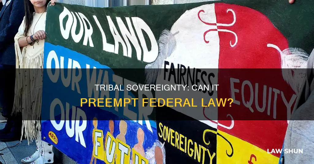 can tribal governancy preempt federal law
