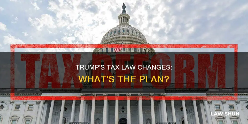 can trump change tax law