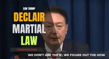 Martial Law: Can Trump Declare It?