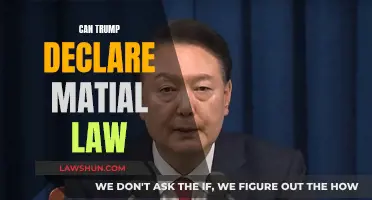 Martial Law: Can Trump Legally Declare It?