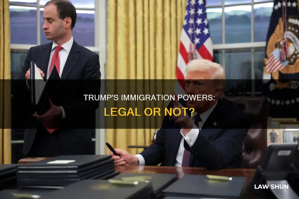 can trump denie imergresnts by the law