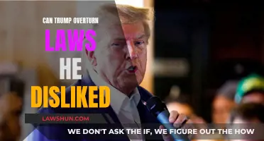 Trump's Power Play: Overturning Laws He Disliked