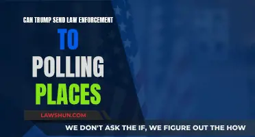Trump's Polling Place: Law Enforcement's Role?