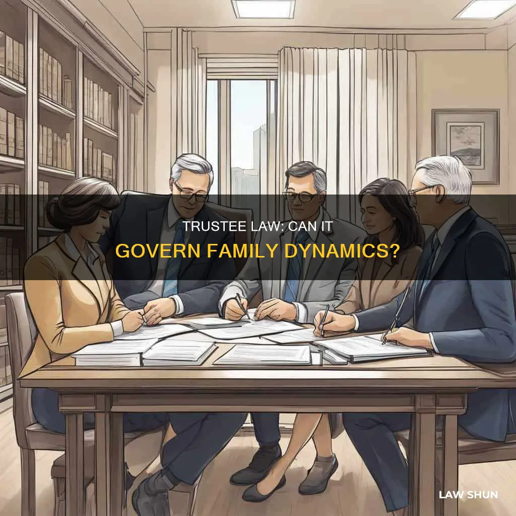 can trustee law apply to family member