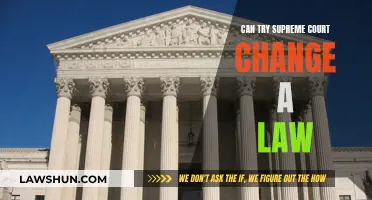 Supreme Court's Power: Can They Change Laws?