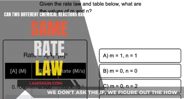 Exploring Rate Laws: Unique Reactions, Shared Kinetics