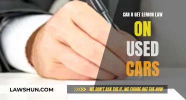 Used Car Lemon Law: Your Rights Explained