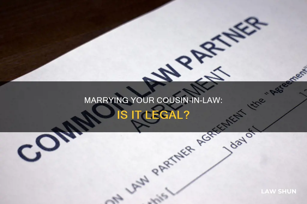 can u marry your cousin in law