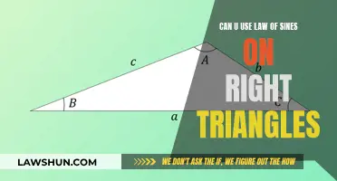 The Law of Sines: Right Triangle Applications
