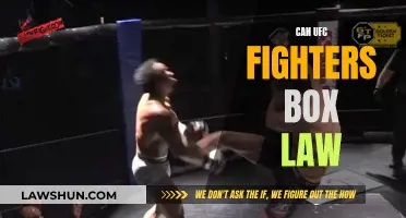UFC Fighters: Boxing Law and Order