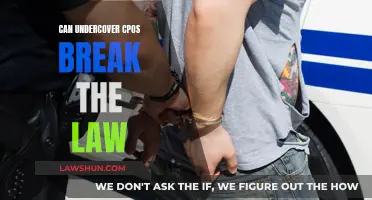 Undercover Cops: Breaking Laws, Crossing Lines?