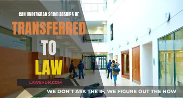 Undergrad Scholarships: Transferrable to Law School?