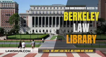 Accessing Berkeley Law Library as an Undergraduate