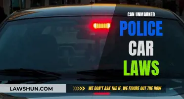 Unmarked Police Cars: Understanding Their Legal Boundaries
