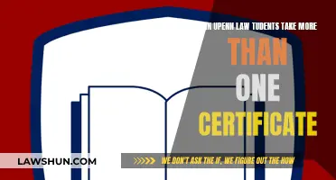 UPenn Law: Multiple Certificates, Worth the Effort?
