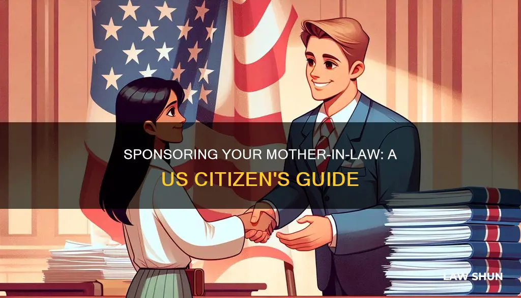 can us citizen sponsor mother in law