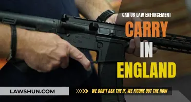 US Law Enforcement: Carrying Weapons in England